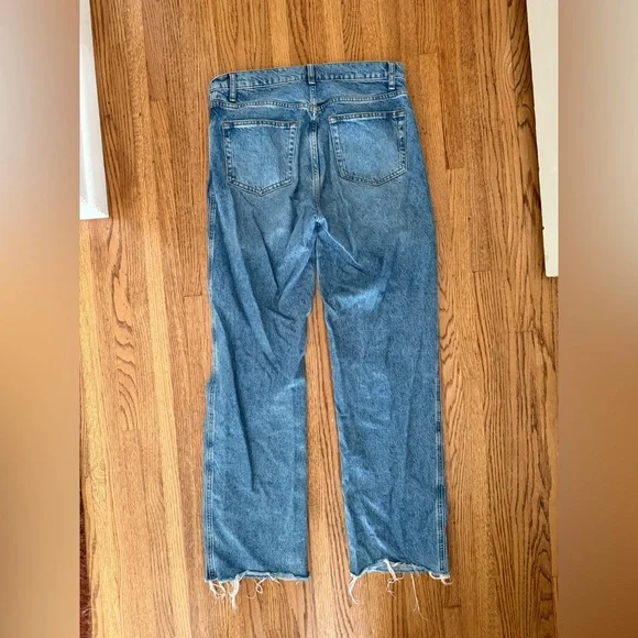 Reformation Val 90s Mid Rise Straight Jeans - Picture 6 of 9